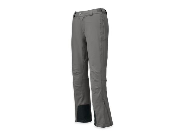 OR Cirque Pants W Mørk grå XS Teknisk softshell bukse til dame.